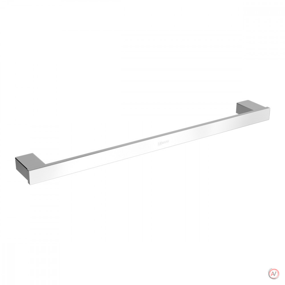 Полотенцедержатель Lemark SMOOTH LINE одинарный, хром
